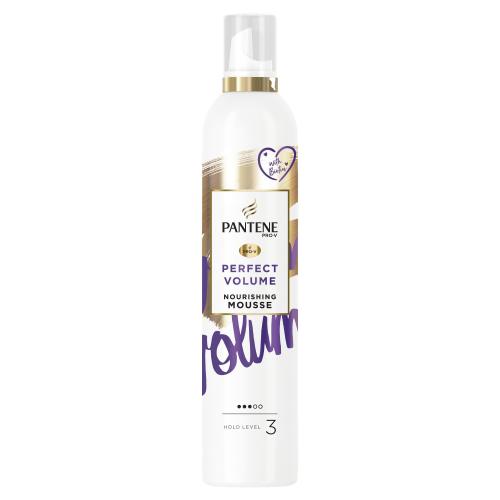 Pantene Pro-V Perfect Volume Nourishing Hair Mousse Hold Level 3 Αφρός Μαλλιών για Όγκο, Προστασία από τη Θερμότητα & Κράτημα που Διαρκεί 200ml